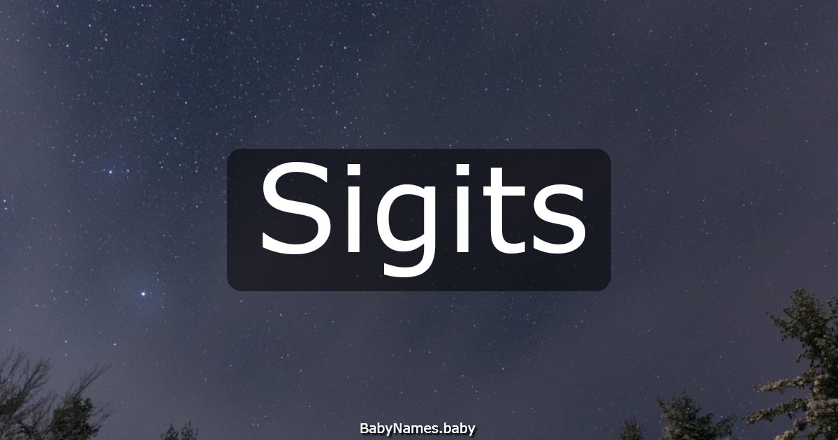 Sigits