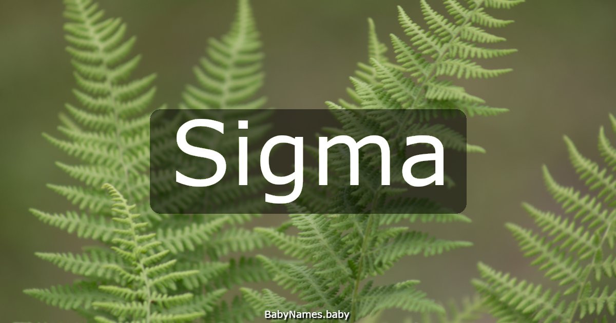 Sigma