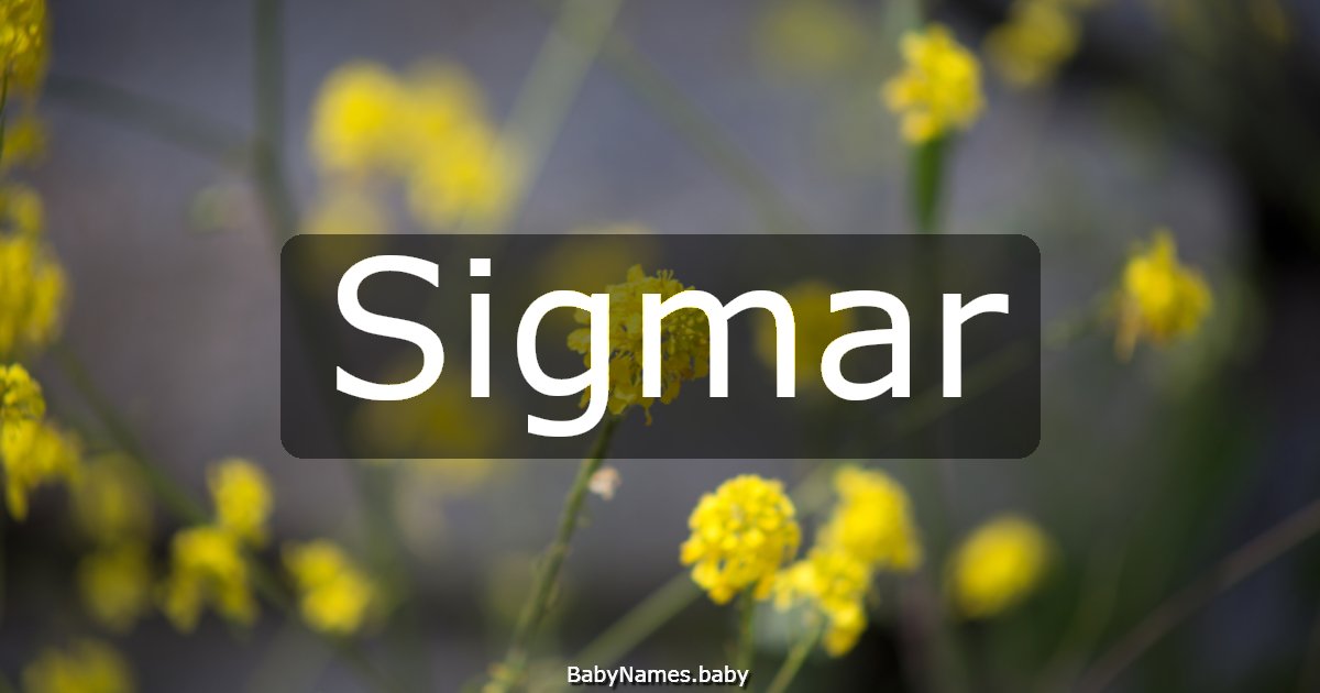 Sigmar