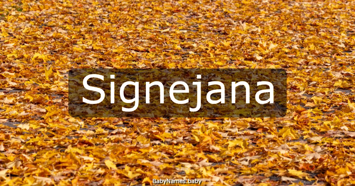 Signejana