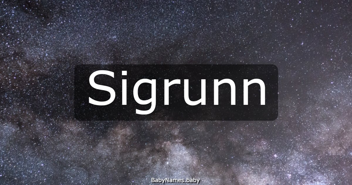 Sigrunn