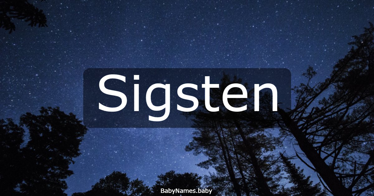Sigsten