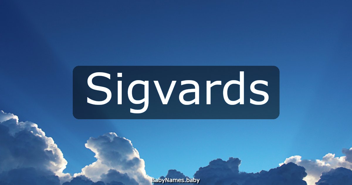 Sigvards