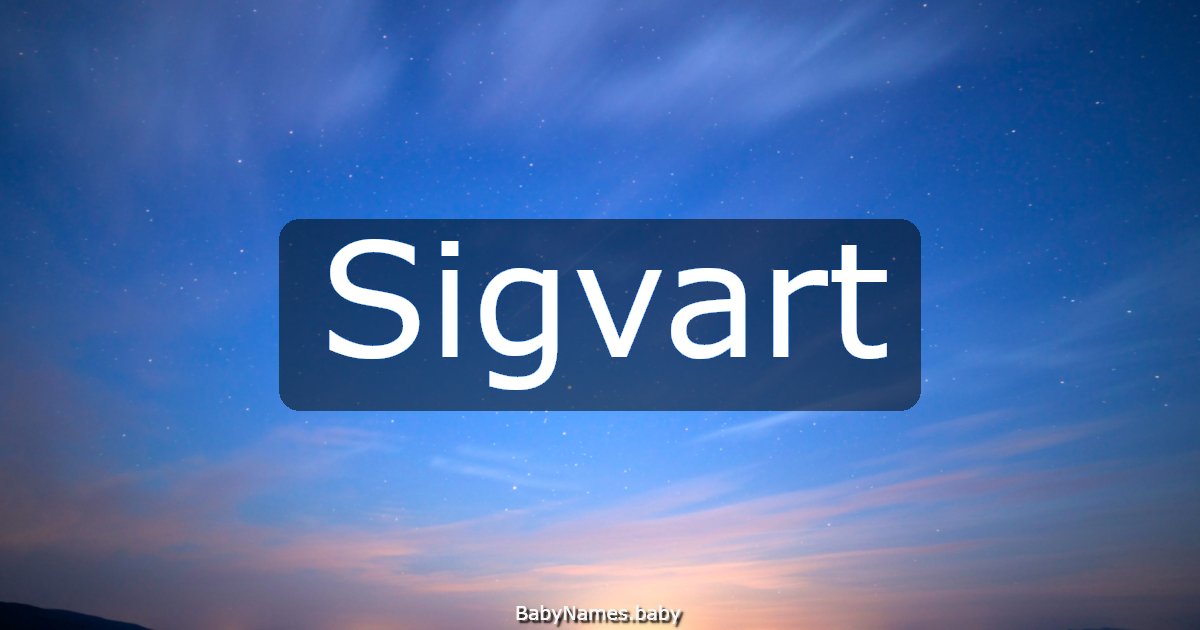 Sigvart
