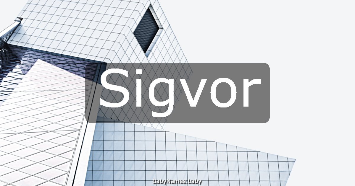 Sigvor