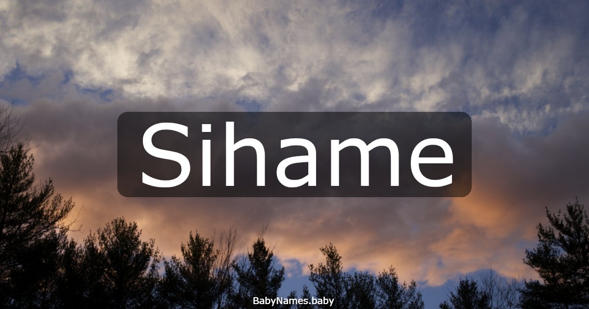 Sihame