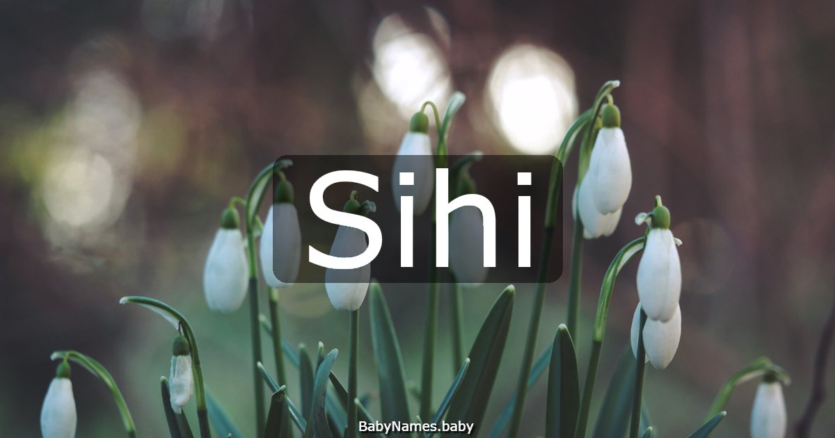 Sihi
