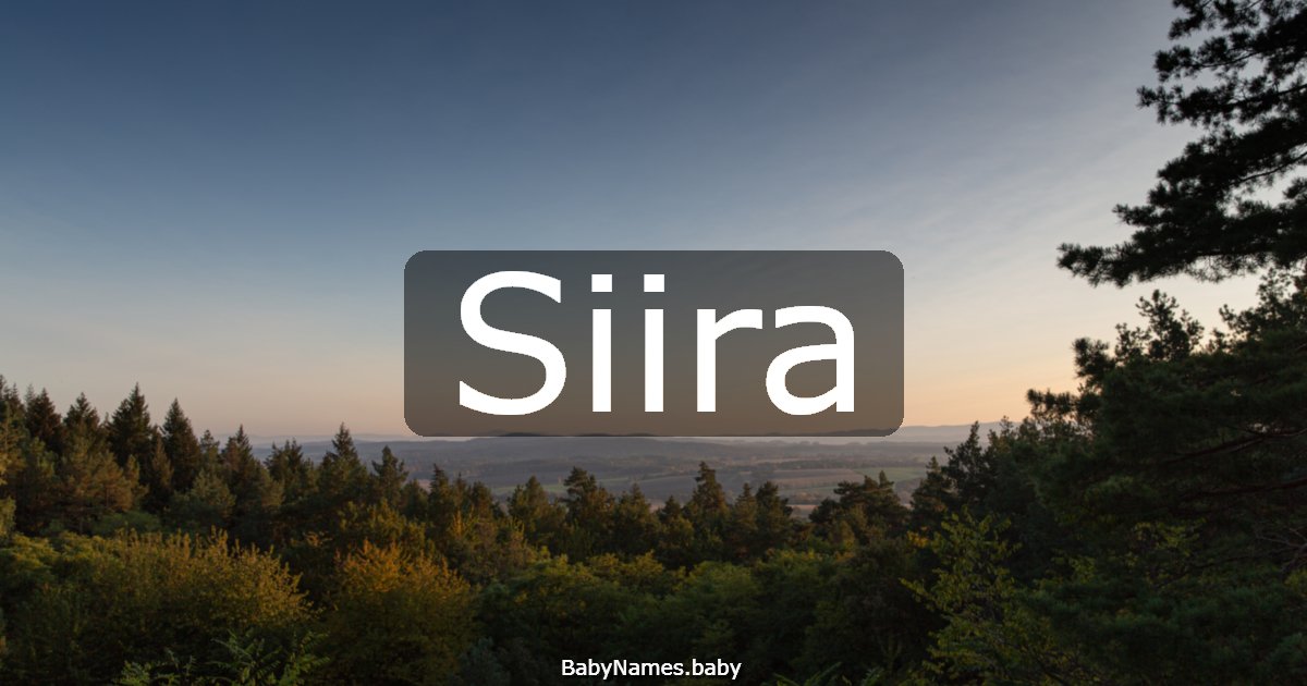 Siira