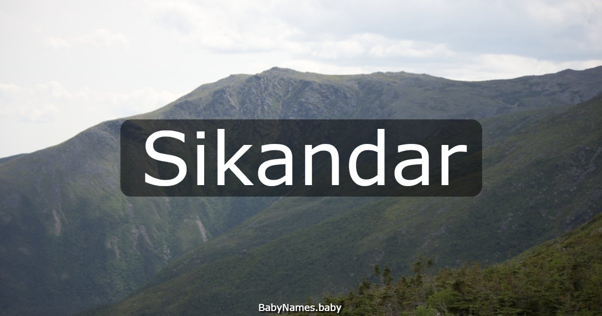Sikandar