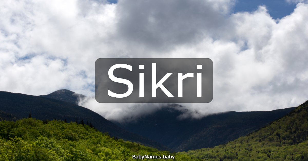 Sikri