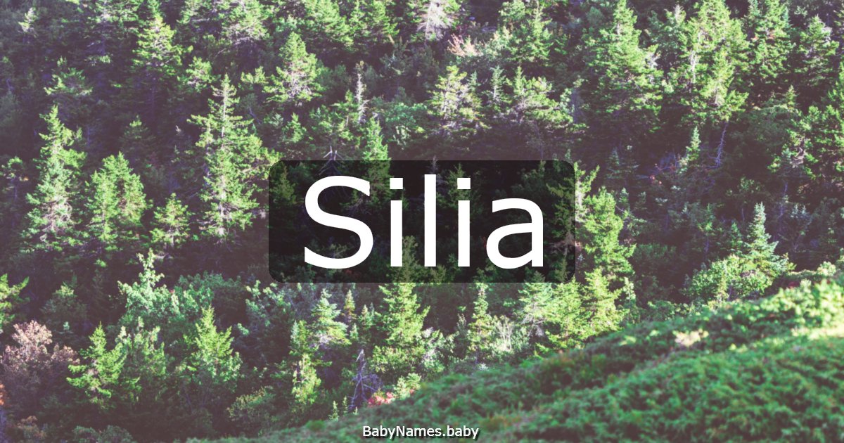 Silia