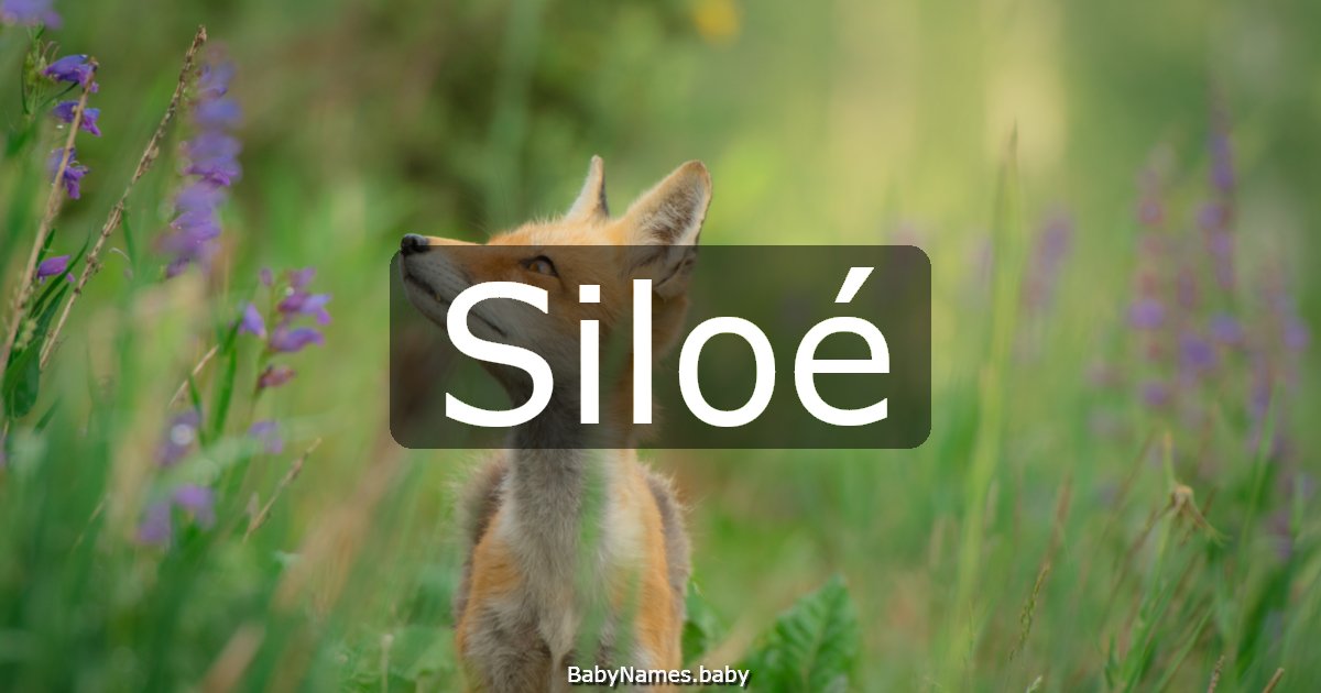 Siloé
