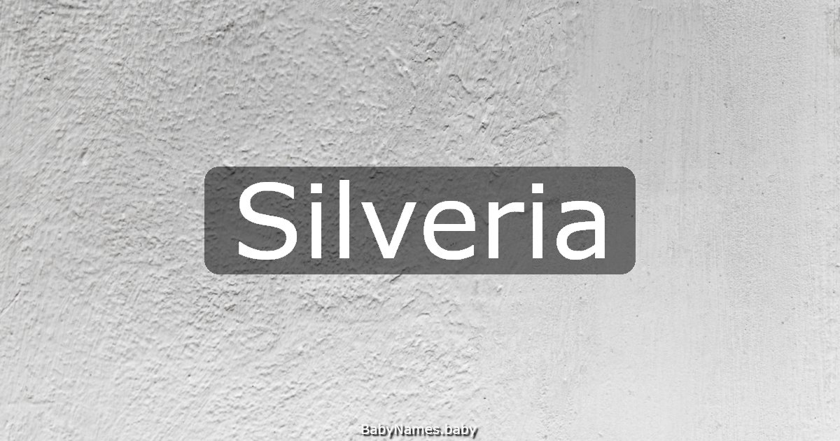 Silveria
