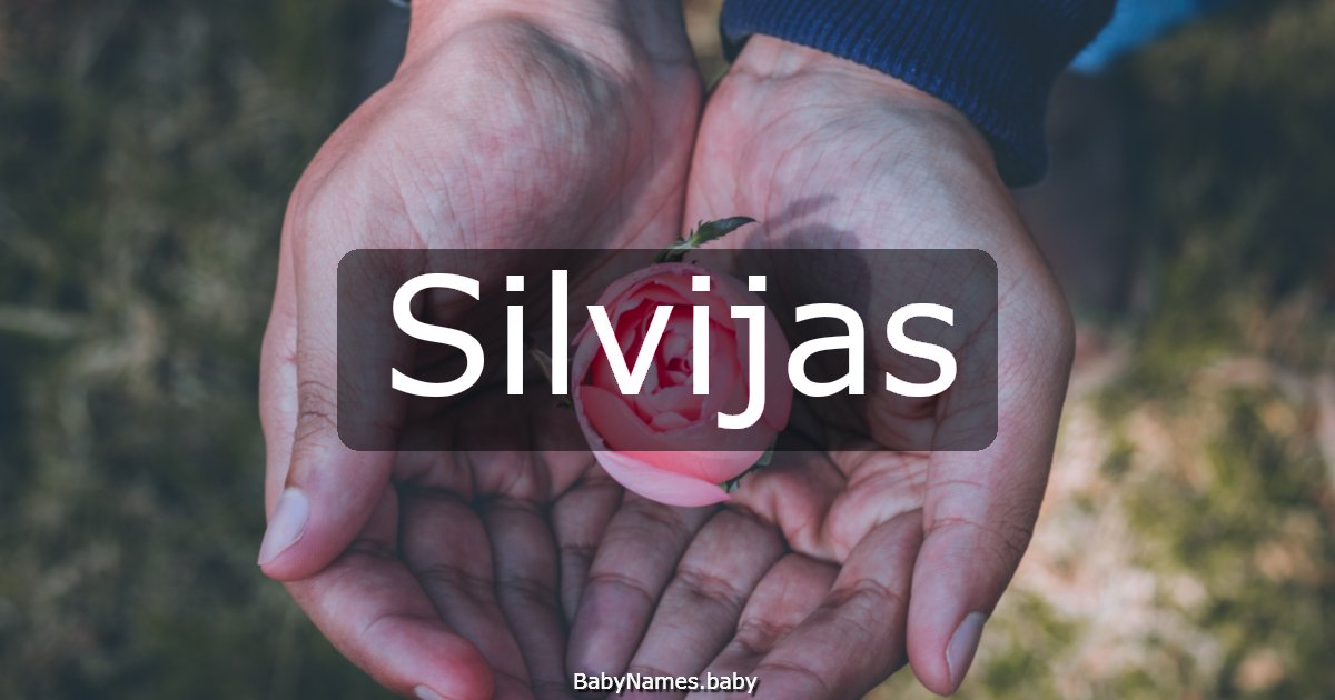 Silvijas