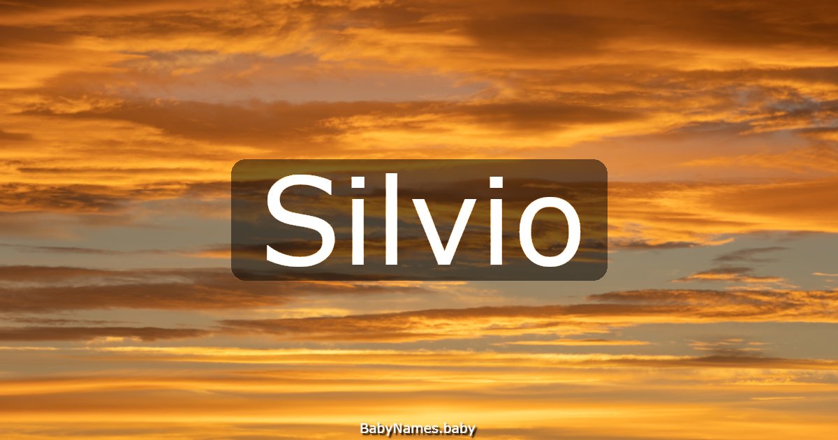 Silvio
