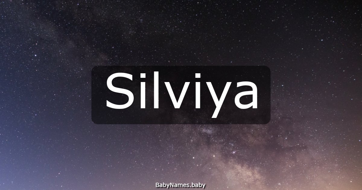 Silviya