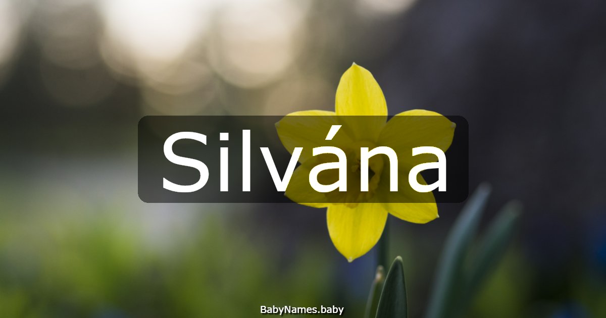 Silvána