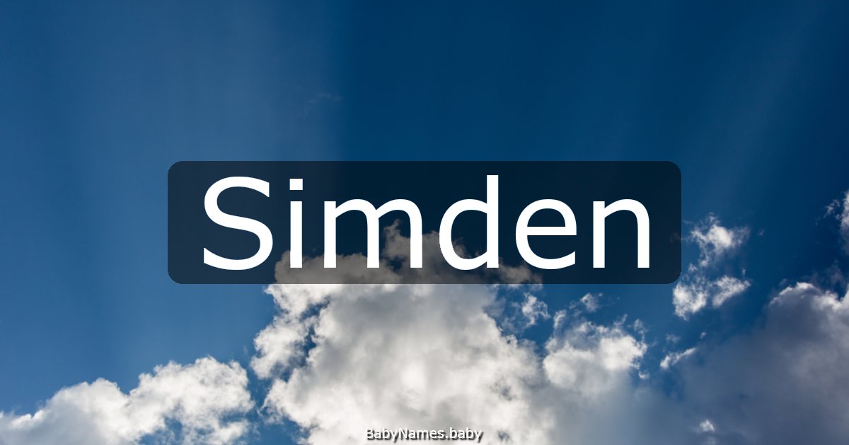 Simden