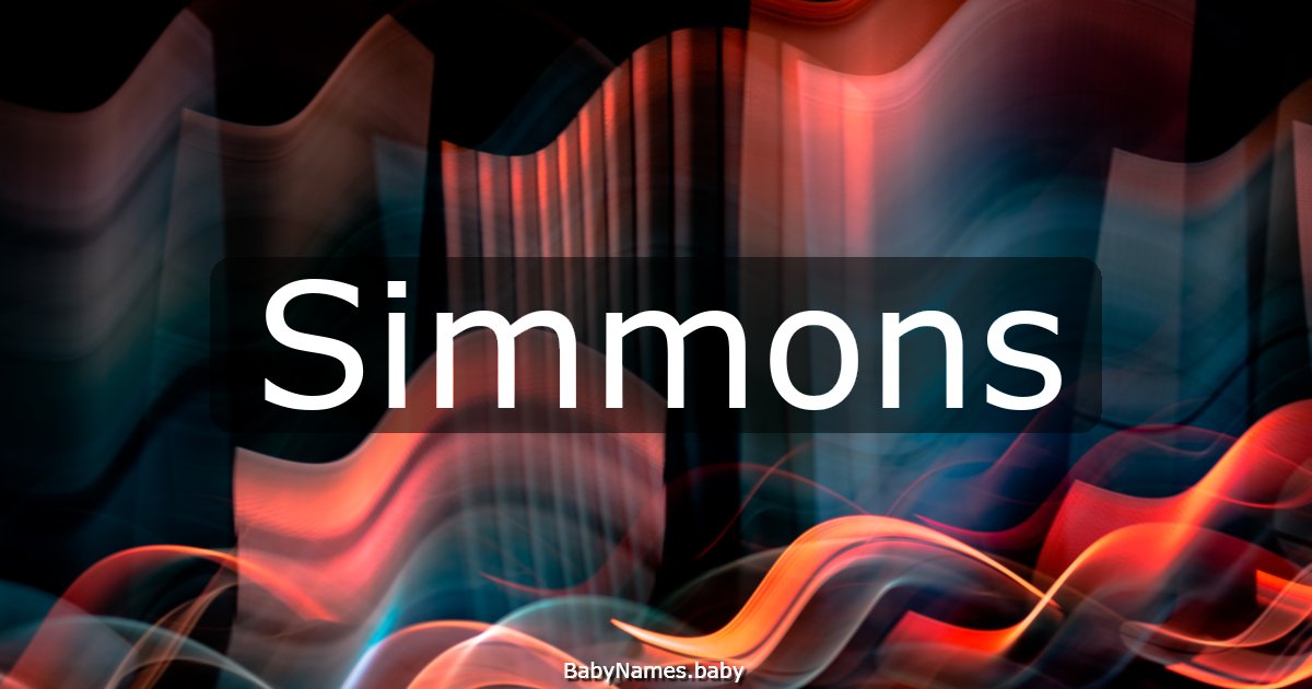 Simmons