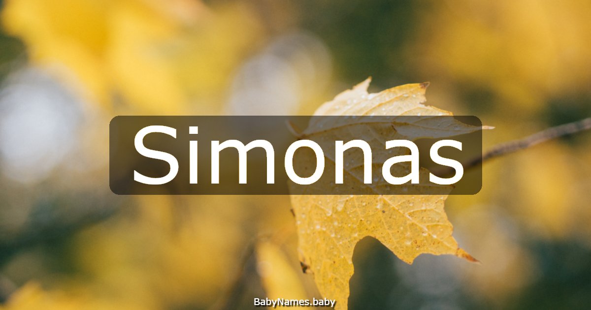 Simonas