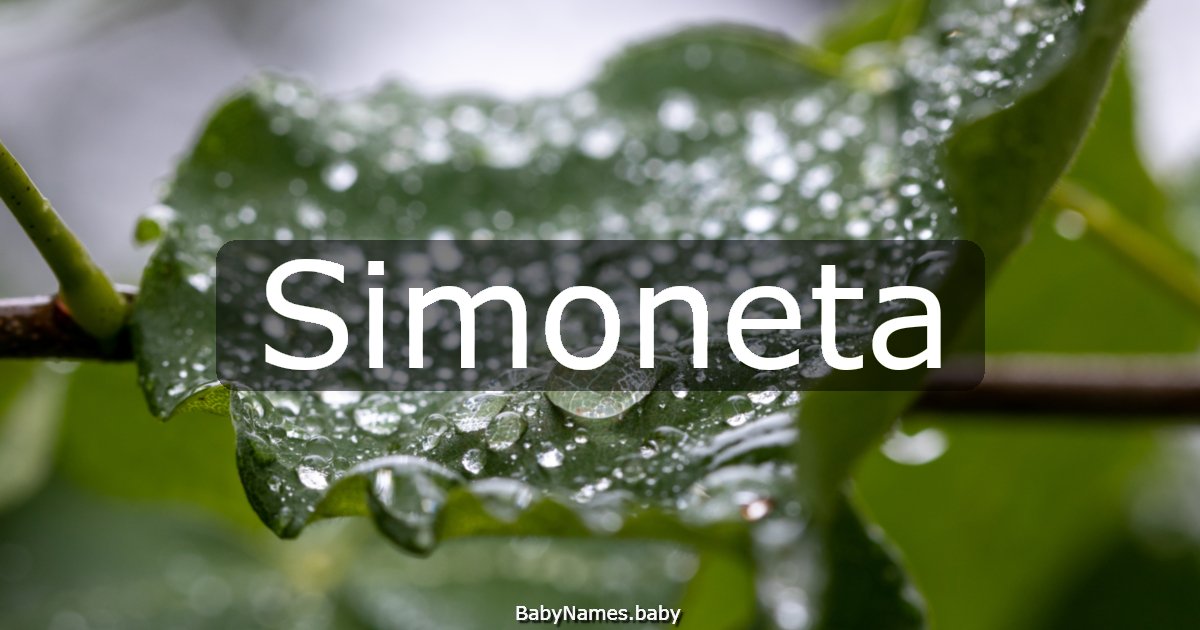 Simoneta