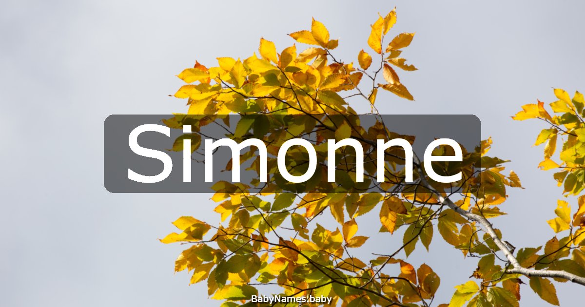 Simonne