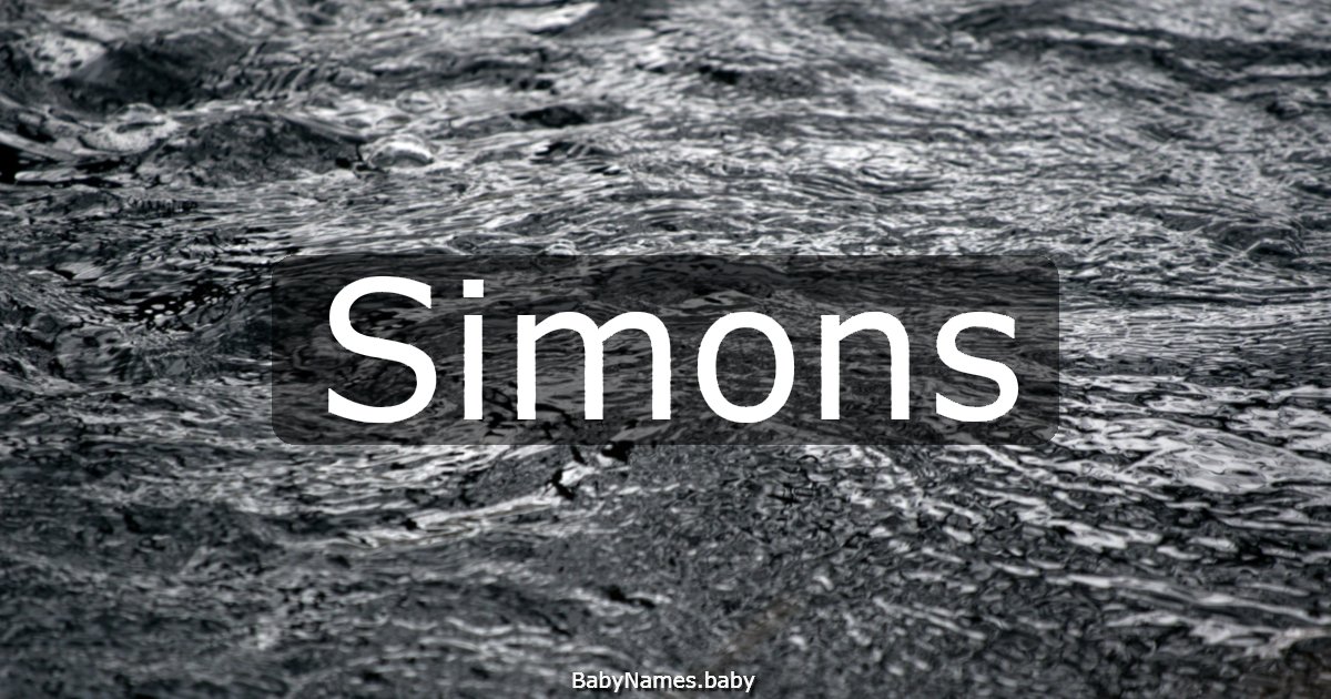 Simons