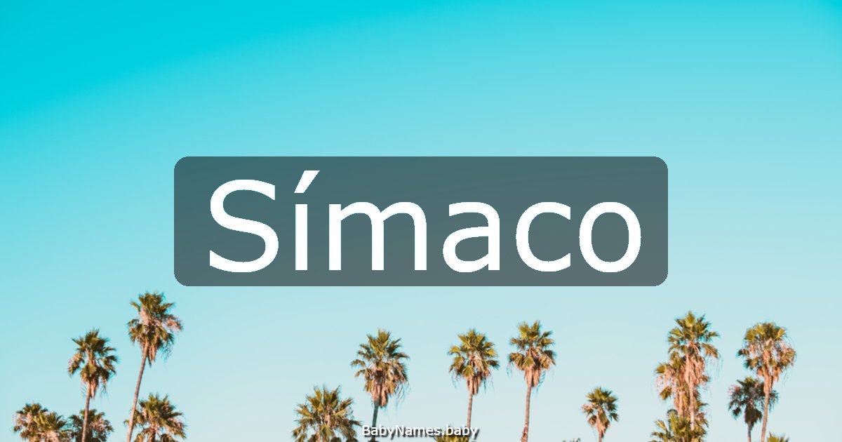 Símaco