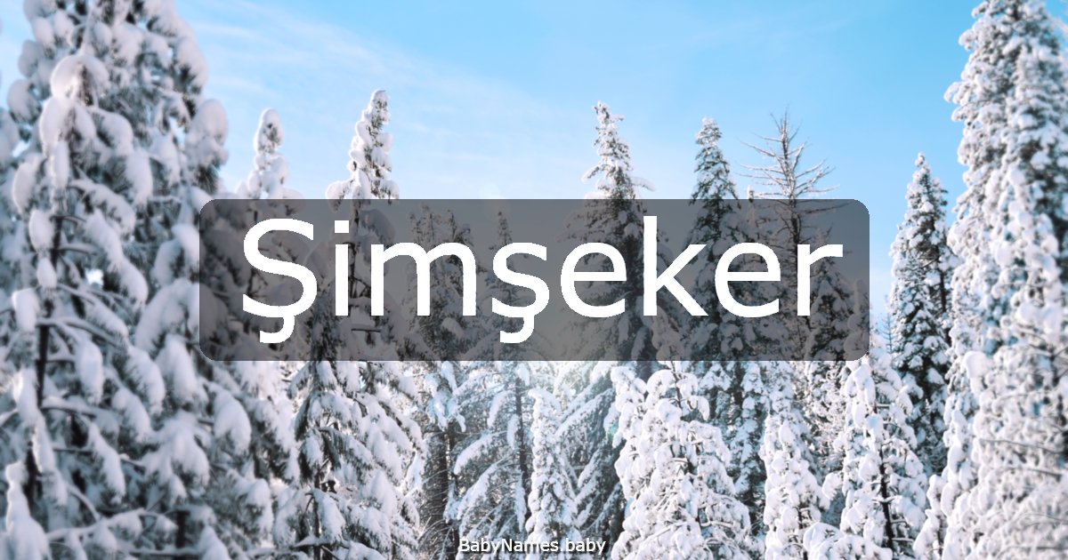 Şimşeker