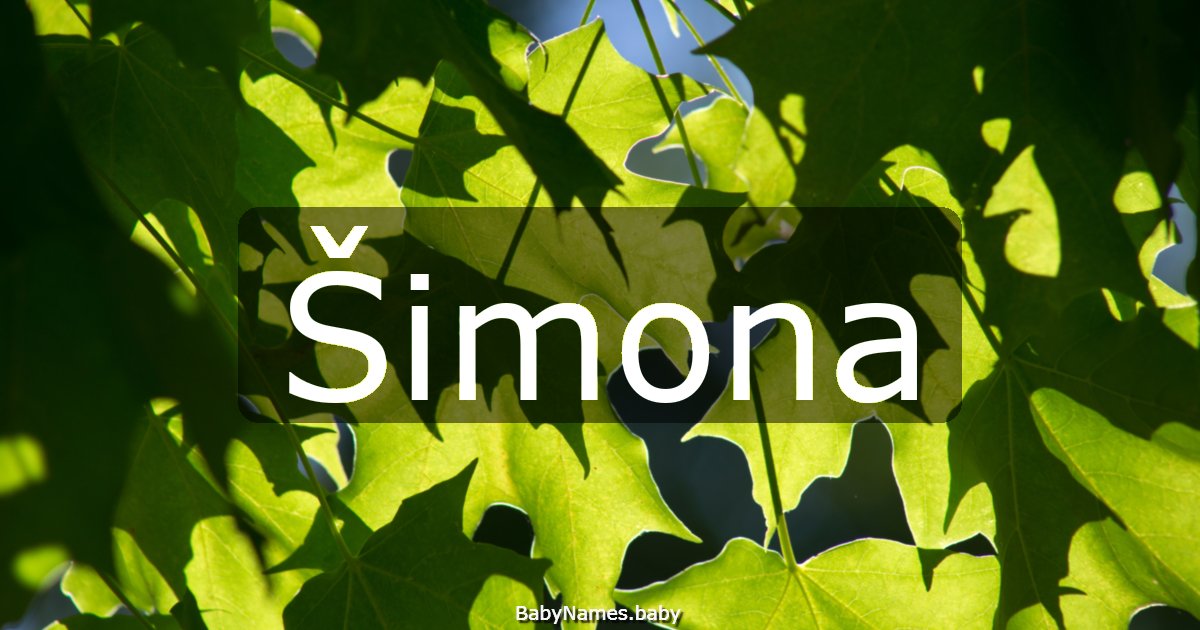 Šimona