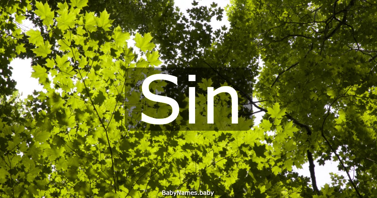 Sin