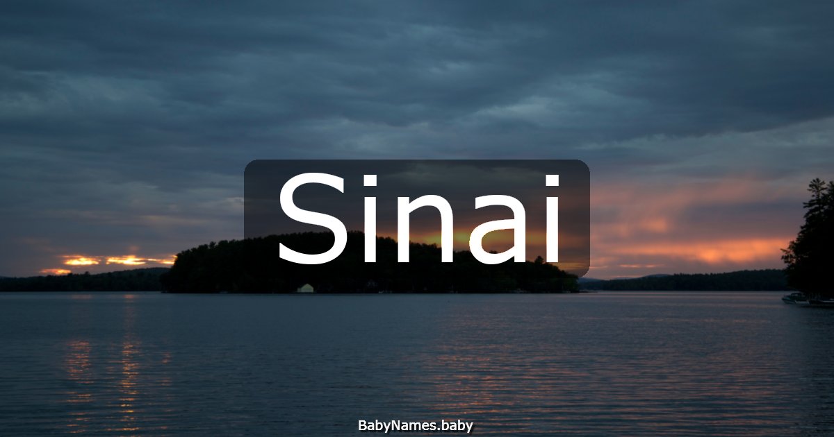 Sinai