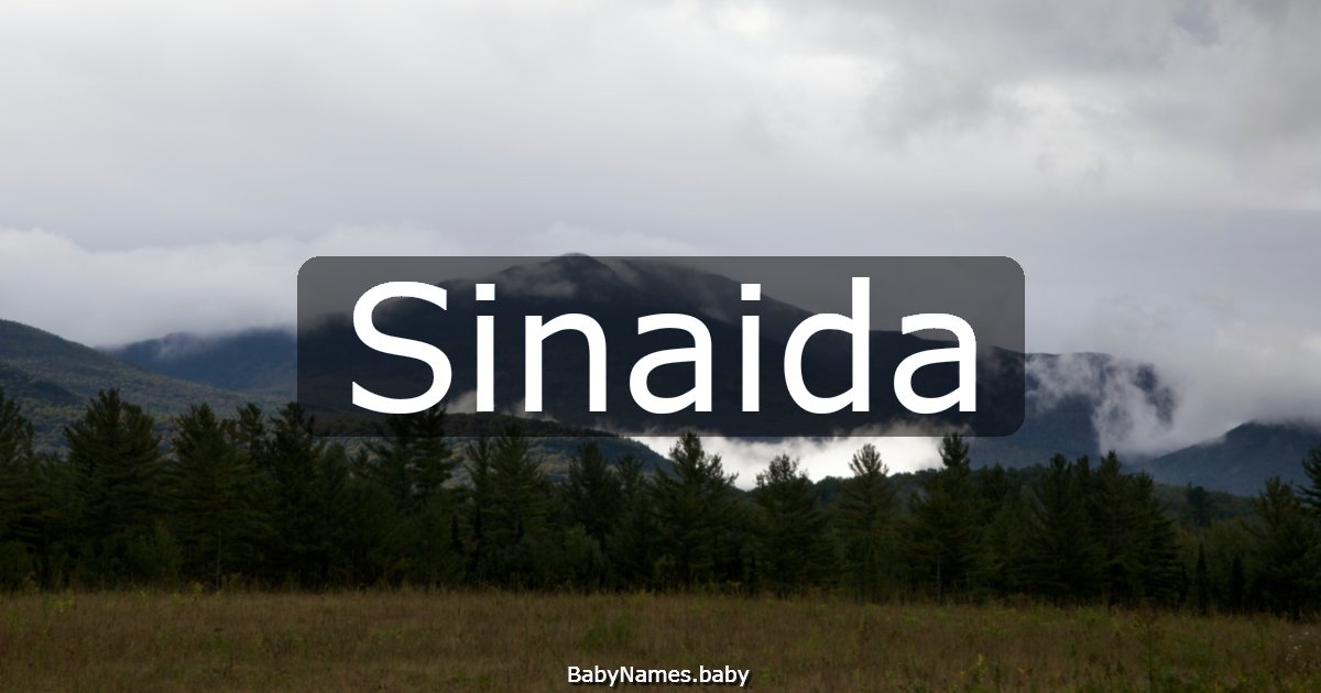 Sinaida