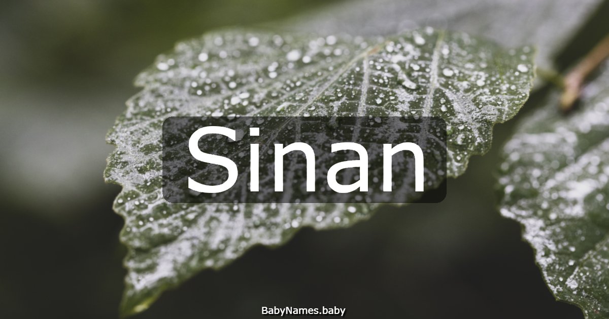 Sinan