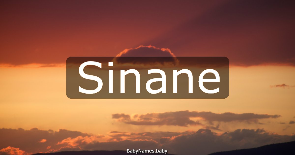 Sinane