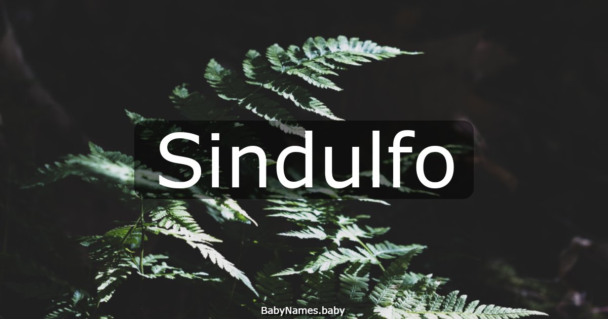 Sindulfo