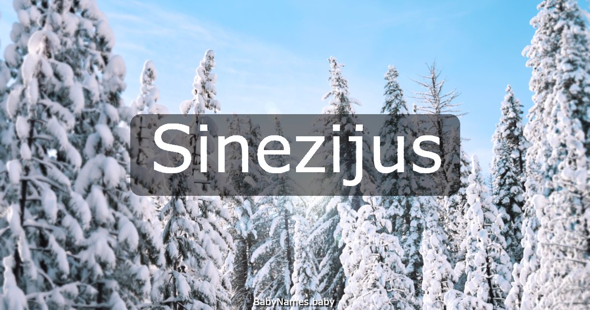 Sinezijus