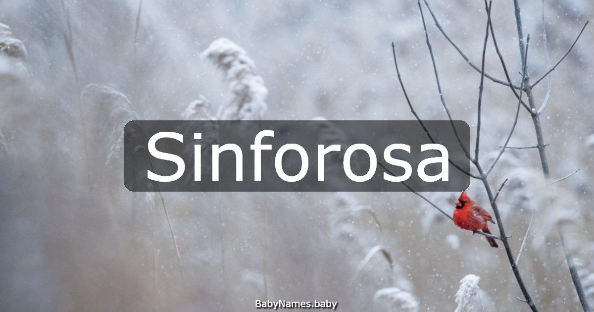 Sinforosa
