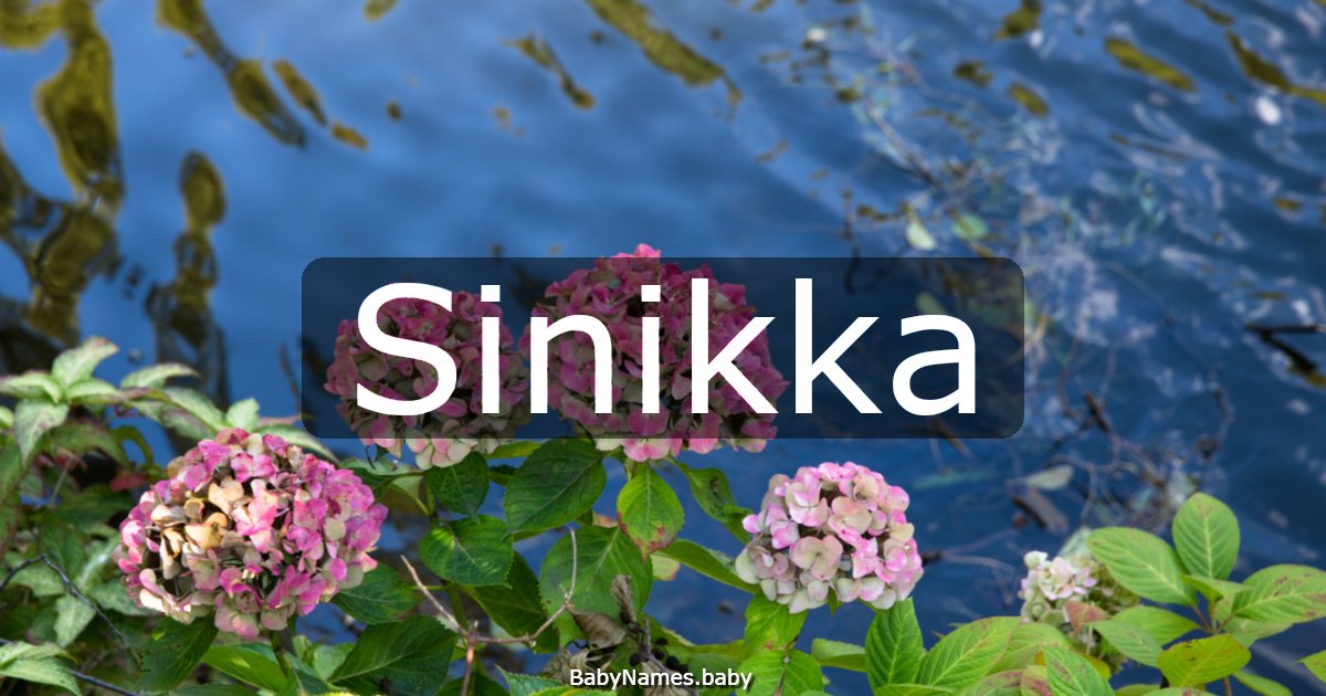 Sinikka