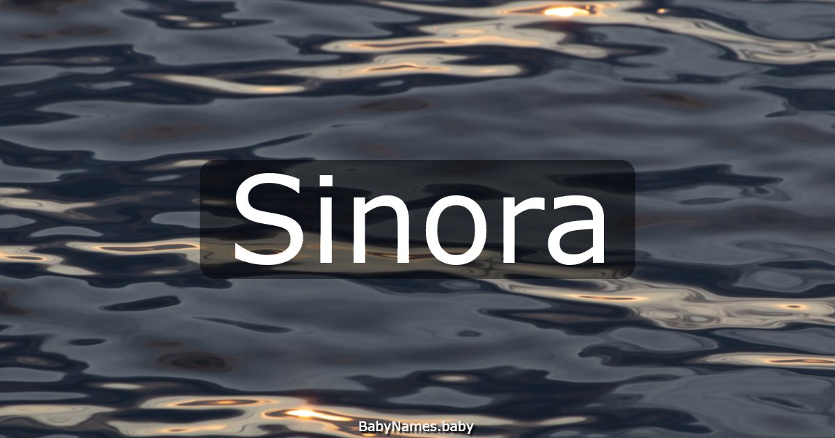 Sinora