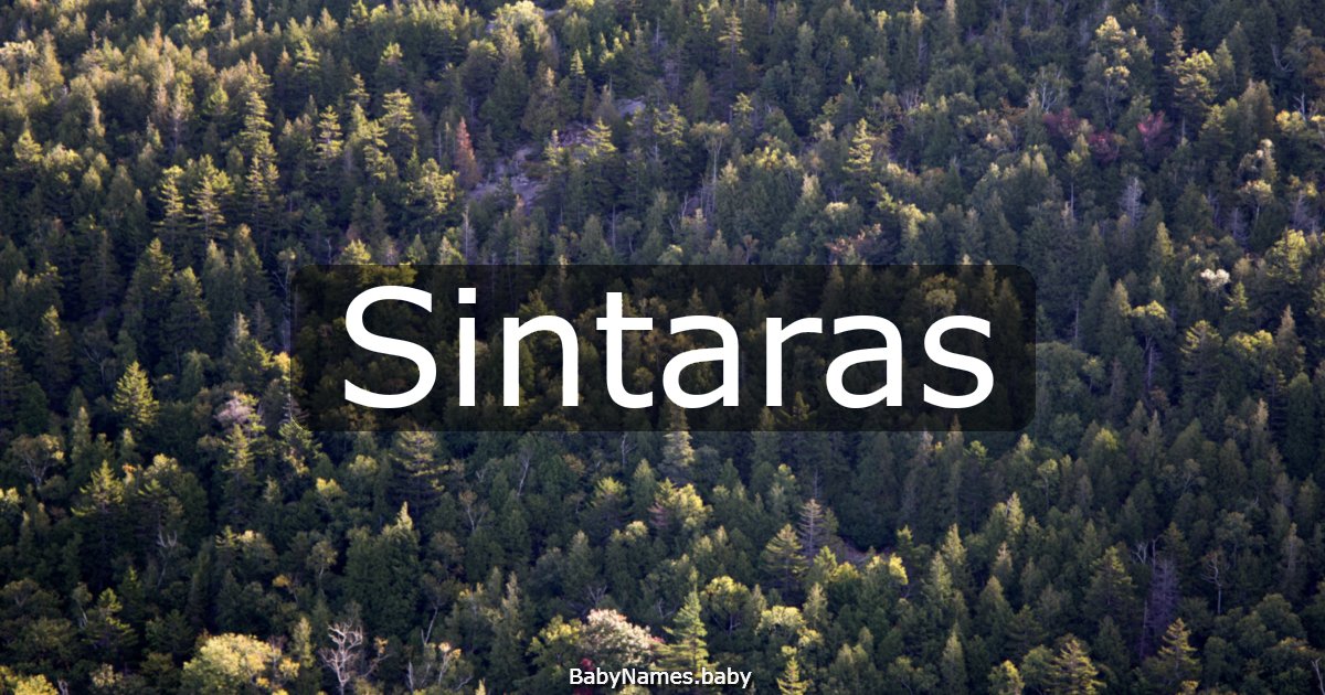 Sintaras