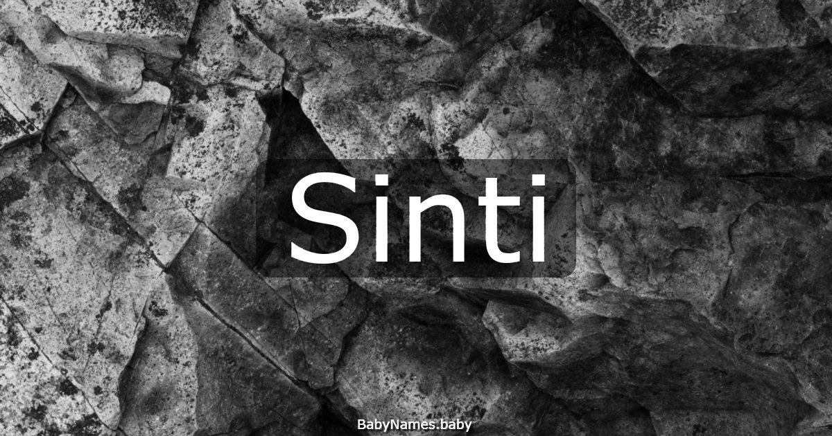 Sinti