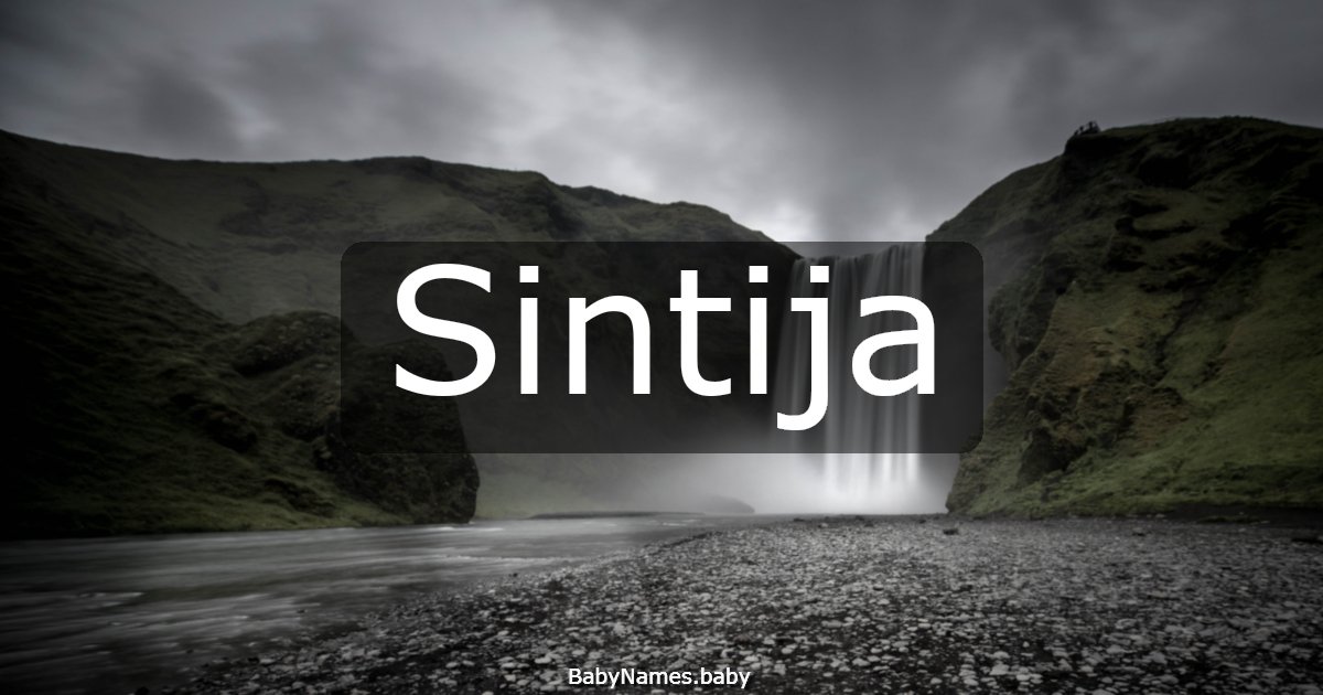 Sintija