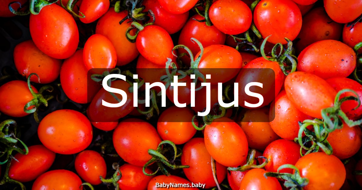 Sintijus