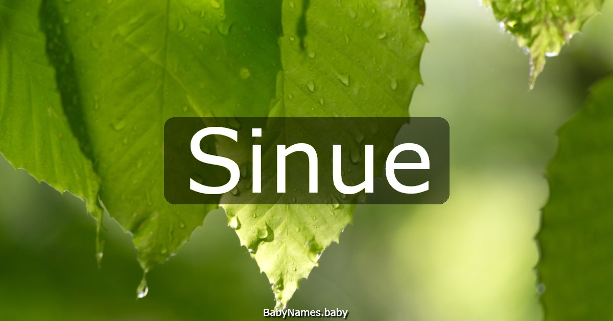 Sinue