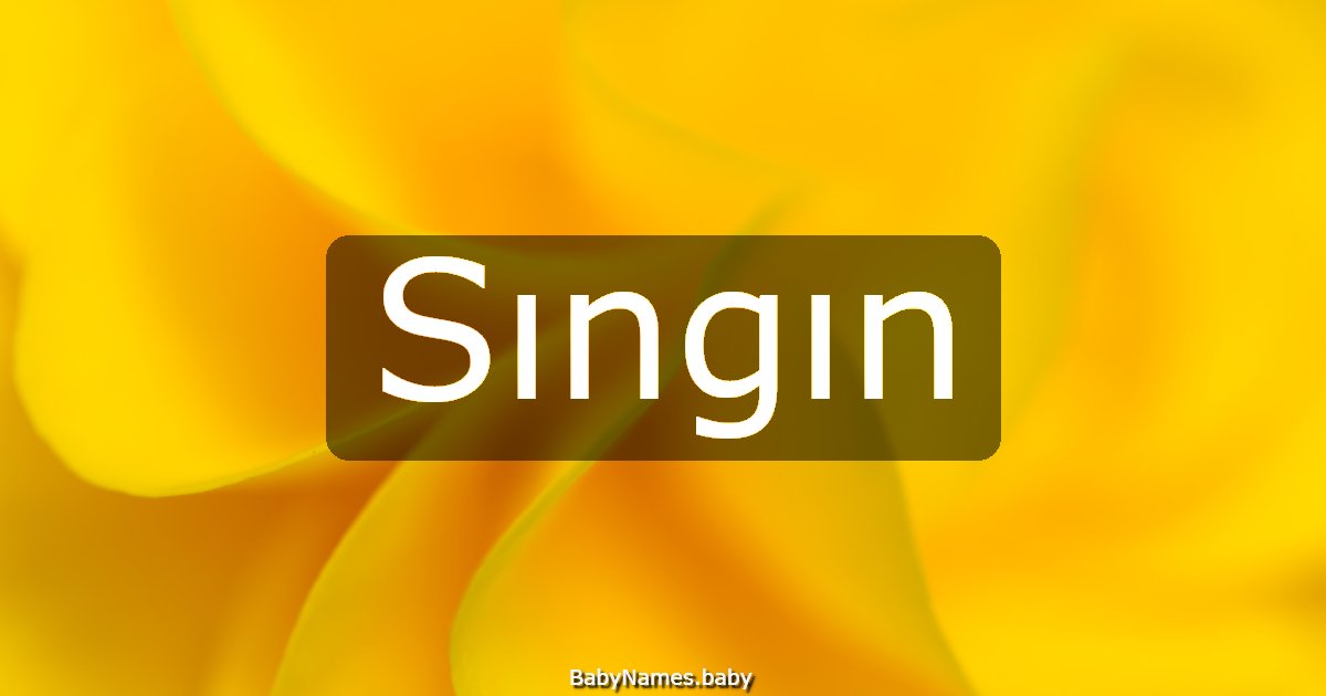Sıngın
