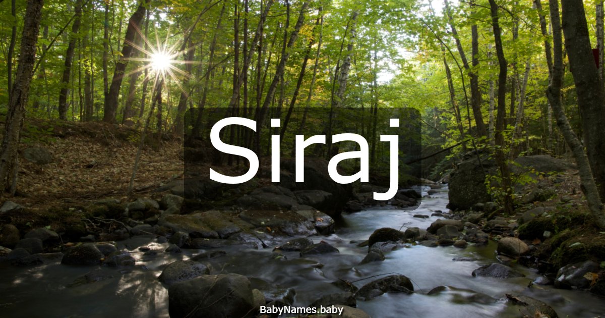 Siraj