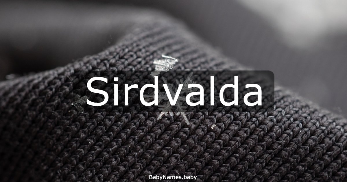 Sirdvalda