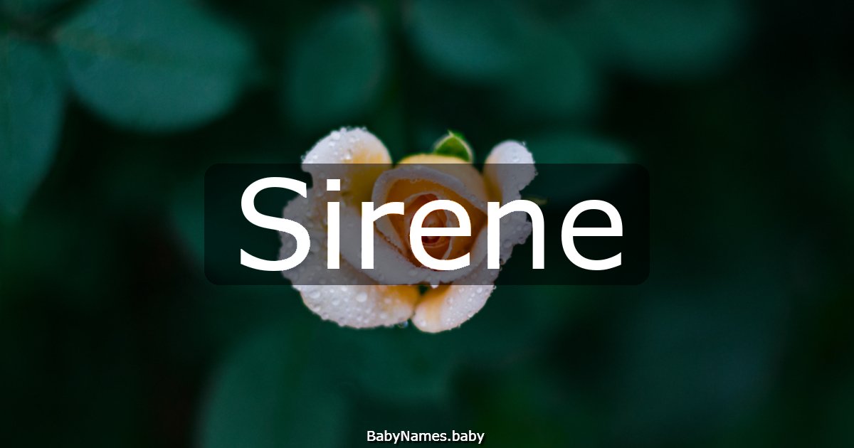 Sirene
