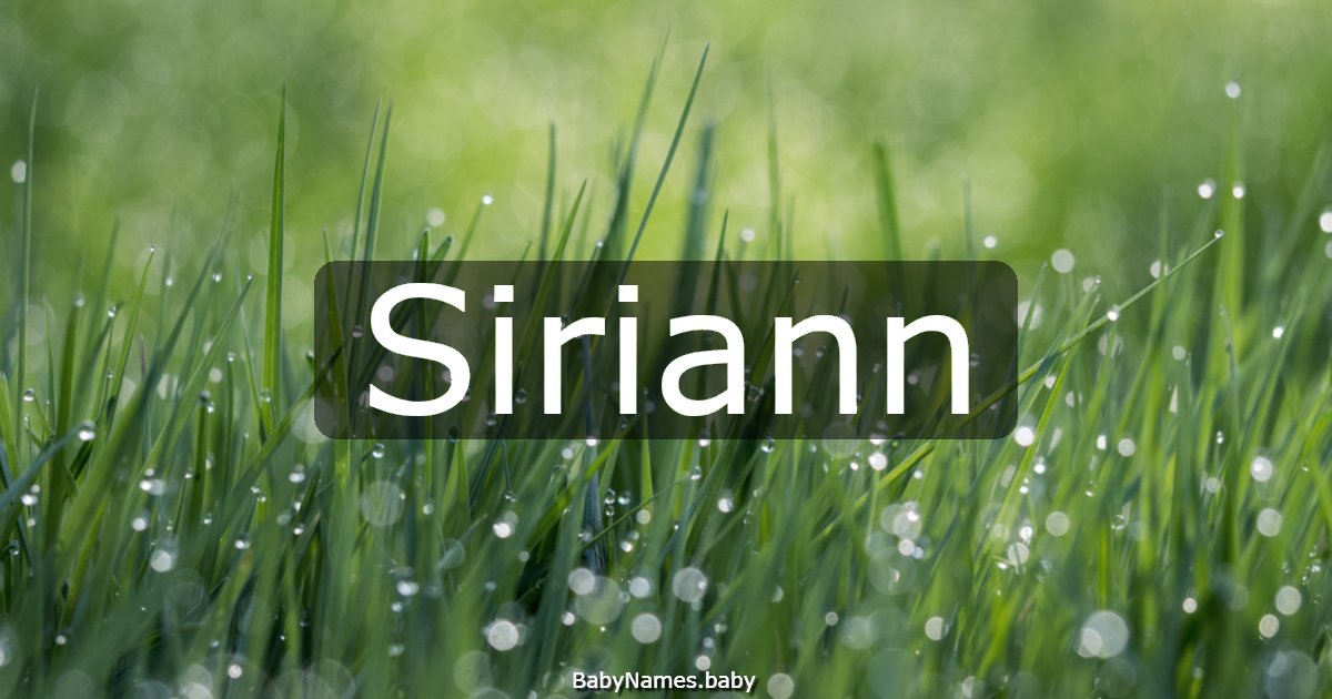 Siriann